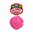 DOG LIFE STYLE Piłka 6cm z dzwiękiem, różowa, aromat mięta