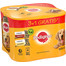 PEDIGREE Adult 4x400 g mokra pełnoporcjowa karma dla dorosłych psów w galaretce z kurczakiem i wołowiną