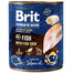 BRIT Premium by Nature 12 x 800 g ryba i rybia skóra naturalna karma dla psa
