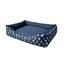 PETSBED Legowisko sofa z poduszką 125 x 100 cm stalowy z łapkami