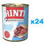 RINTI Kennerfleisch Poultry hearts serca drobiowe 24 x 400 g