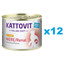 KATTOVIT Feline Diet Niere/Renal Kurczak 12 x 185 g