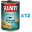RINTI Singlefleisch Pure monoproteinowa karma dla dorosłych psów 12 x 800 g