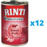 RINTI Singlefleisch Beef Pure monobiałkowa wołowina 12 x 800 g