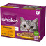 WHISKAS Adult saszetka 12x85g Drobiowa Uczta mokra karma dla dorosłych kotów w galaretce z: kurczakiem, kaczką, drobiem, indykiem