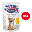 ProSeries Dog z kurczakiem kawałki w sosie 12 x 100 g