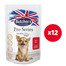 BUTCHER'S ProSeries Dog 12x100g kawałki w sosie dla psów ras małych