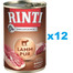 RINTI Singlefleisch Lamb Pure 12x400 g monoproteinowa jagnięcina