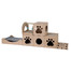 CARTON+ PETS Domek z drapakiem dla kota Netti