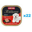 ANIMONDA Vom Feinsten Adult wołowina i serca z indyka 22x150g