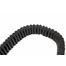 PET NOVA Smycz rozciągliwa BUNGEE czarna 2,5cm 120-180 cm
