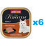 ANIMONDA Vom Feinsten Classic zestaw z wątróbką drobiową 6 x 100 g