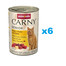 ANIMONDA Carny Senior 6x400 g mokra karma dla starszych kotów