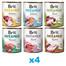 BRIT Pate&Meat Mix smaków 24x800 g pasztet dla psów