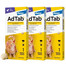 ELANCO AdTab 12 mg 3 tabletki na kleszcze i pchły do rozgryzania i żucia dla kotów (0,5–2,0 kg)