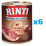 RINTI Singlefleisch Pure monoproteinowa karma dla dorosłych psów 6x800 g