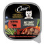 CESAR Natural Goodness Mus tacka 100 g mokra karma pełnoporcjowa dla dorosłych psów z wołowiną, przybraną fasolką szparagową, marchewką i jagodami