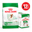 ROYAL CANIN Mini Adult 8kg karma sucha dla psów dorosłych, ras małych + 12x85g karmy GRATIS