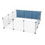 NEOLIFE Wybieg Neopark dla kawii domowej105x105x35 niebieski