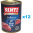RINTI Singlefleisch Exclusive 12x400 g monobiałkowa karma dla psów