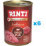 RINTI Singlefleisch Exclusive 6x400 g monobiałkowa karma dla psów
