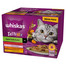 Adult Tasty Mix Wybór Szefa Kuchni w sosie 24x85 g kawałki z wołowiną, łososiem, kurczakiem i indykiem, kurczakiem i dorszem dla dorosłych kotów