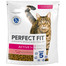 PERFECT FIT Active 1+ 750 g sucha karma pełnoporcjowa dla dorosłych kotów bogata w wołowinę
