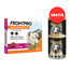 FRONTPRO 2-4 kg S 3 tabletki na kleszcze i pchły do żucia dla psów + DOLINA NOTECI flipper wołowina z drobiem 2 x 400g GRATIS