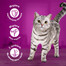 WHISKAS Adult saszetka 4x85 g Drobiowa Uczta mokra karma dla dorosłych kotów w sosie z: kurczakiem, indykiem
