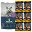 ARISTOCAT Bentonite Plus żwirek bentonitowy lawendowy 25 l + ALPHA SPIRIT Przysmak w kostce dla kota kurczak 6x50 g