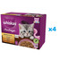 WHISKAS Junior saszetka 48x85g Drobiowe Frykasy mokra karma dla kociąt w galaretce z: kurczakiem, indykiem, drobiem, kaczką
