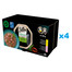 SHEBA Nature’s Collection Wybór Smaków tacki 32x85 g mokra karma pełnoporcjowa dla dorosłych kotów w sosie kawałki z kurczakiem, łososiem