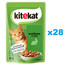 KITEKAT Królik w sosie 28x85 g dla dorosłych kotów