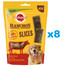 PEDIGREE Ranchos Slices 8x60g przysmaki dla psów z wołowiną