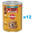 PEDIGREE Adult  12x400g - mokra karma dla psów z wołowiną w galaretce