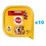 PEDIGREE Adult tacka 10x300 g mokra karma dla psów z wołowiną i wątróbką w musie