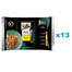 SHEBA Delicacy Fine Flakes Drobiowe Smaki saszetki 52x85 g mokra karma pełnoporcjowa dla dorosłych kotów w galaretce kawałki z: kaczką, kurczakiem, drobiem, indykiem