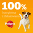 PEDIGREE Adult Wybór Smaków z warzywami saszetki 4x100 g mokra karma pełnoporcjowa dla dorosłych psów, z mieszanką wołowiny i jagnięciny, z indykiem, w sosie