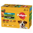 PEDIGREE Adult Wybór Smaków z warzywami saszetki 12x100 g mokra karma pełnoporcjowa dla dorosłych psów, z mieszanką wołowiny i jagnięciny, z mieszanką wołowiny i wątróbki, z kurczakiem, z indykiem, w sosie