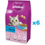 WHISKAS Adult 6x1,4 kg sucha karma pełnoporcjowa dla dorosłych kotów z pysznym tuńczykiem