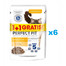 PERFECT FIT Sensitive 1+ saszetki 12x85 g mokra karma pełnoporcjowa dla dorosłych kotów z kurczakiem w sosie