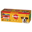 PEDIGREE Adult Wybór Smaków saszetki 40x100 g mokra karma pełnoporcjowa dla dorosłych psów, z mieszanką wołowiny i wątróbki, z kurczakiem, z rybą, z drobiem, w galaretce