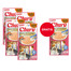 INABA Churu Cat Salmon with Tuna 4x14g kremowy przysmak dla kota o smaku łososia i tuńczyka (4+1 GRATIS)