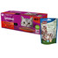 WHISKAS Klasyczne Posiłki mokra karma dla kotów w sosie 40x85 g + TRIXIE Krążki kurczak z łososiem 50 g
