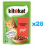 KITEKAT Saszetki w sosie 28x85 g dla dorosłych kotów