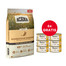 ACANA Homestead Harvest Cat 4,5 kg + APPLAWS Cat Adult Mousse Chicken mus z kurczakiem 6 x 70g GRATIS