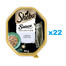 SHEBA Sauce Collection tacka 22x85 g mokra karma pełnoporcjowa dla dorosłych kotów w sosie