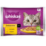 WHISKAS Adult saszetka 4x85g mokra karma dla dorosłych kotów w sosie