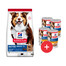 HILL'S Science Plan Canine Mature Adult Lamb & Rice 14 kg dla starszych psów + 4 puszki GRATIS
