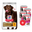 HILL'S Science Plan Canine Adult Healthy Mobility Large breed Chicken 14 kg karma dla psów ras dużych wsparcie stawów + 4 puszki GRATIS